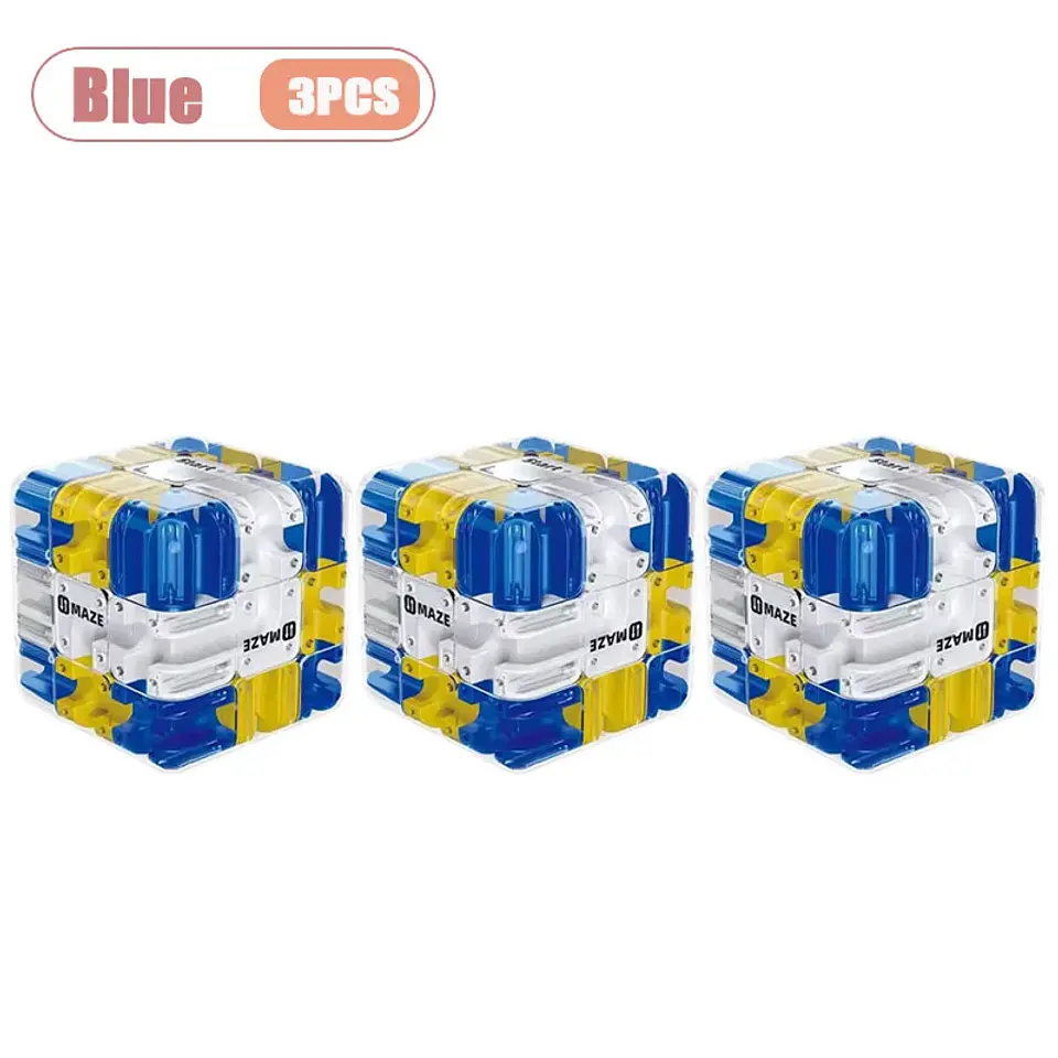 3D Maze Puzzle Cube – Rolling Ball Brain Teaser 7