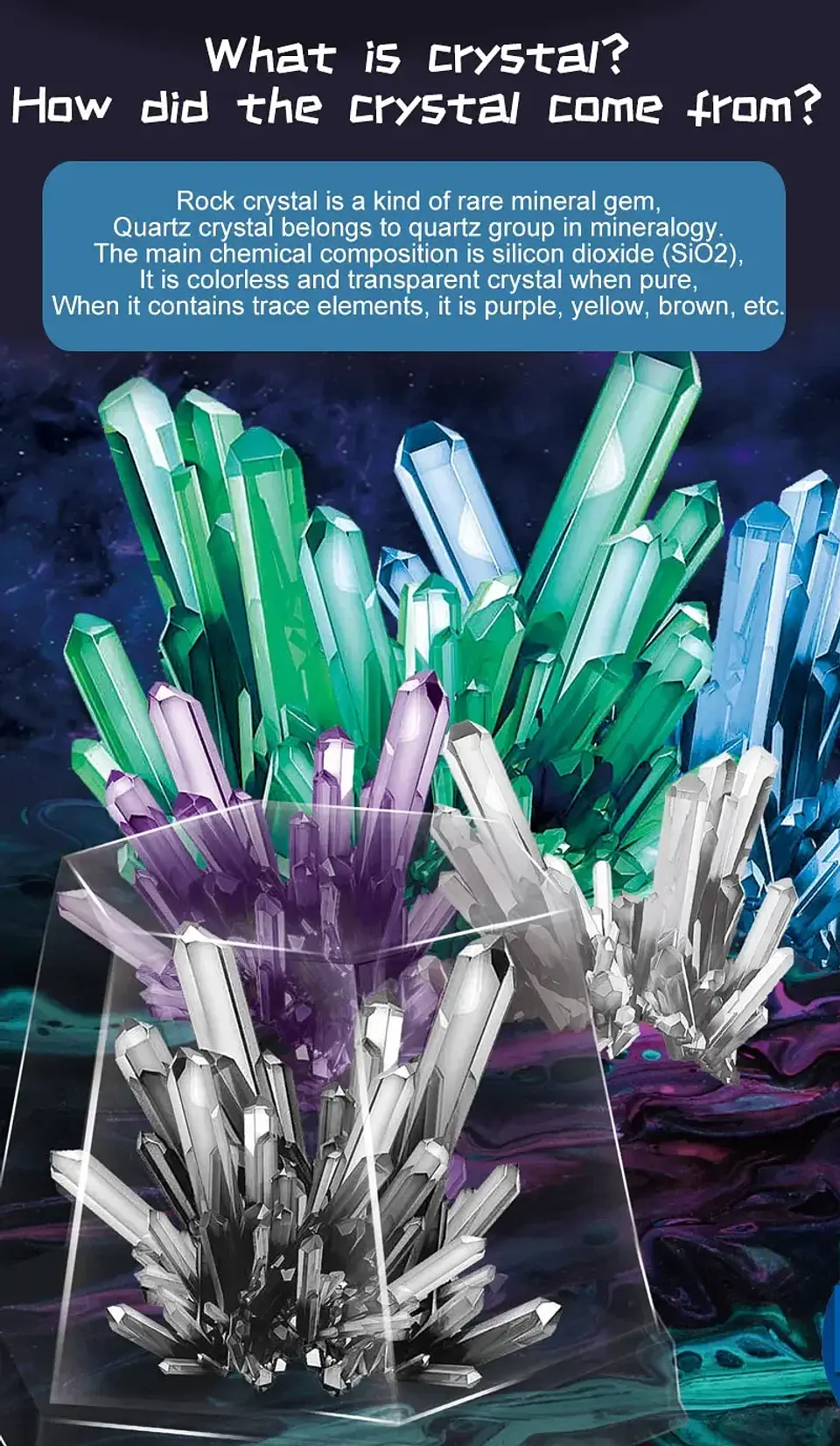 Crystal Growing Kit – STEAM Science Experiment 11