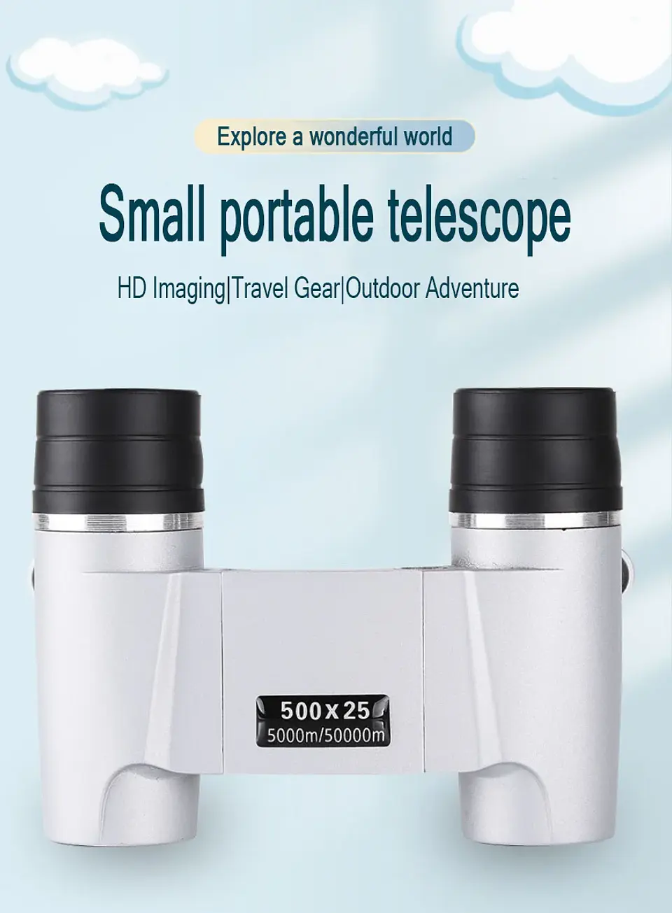 Auto-Focus Telescope Binoculars – Waterproof 10