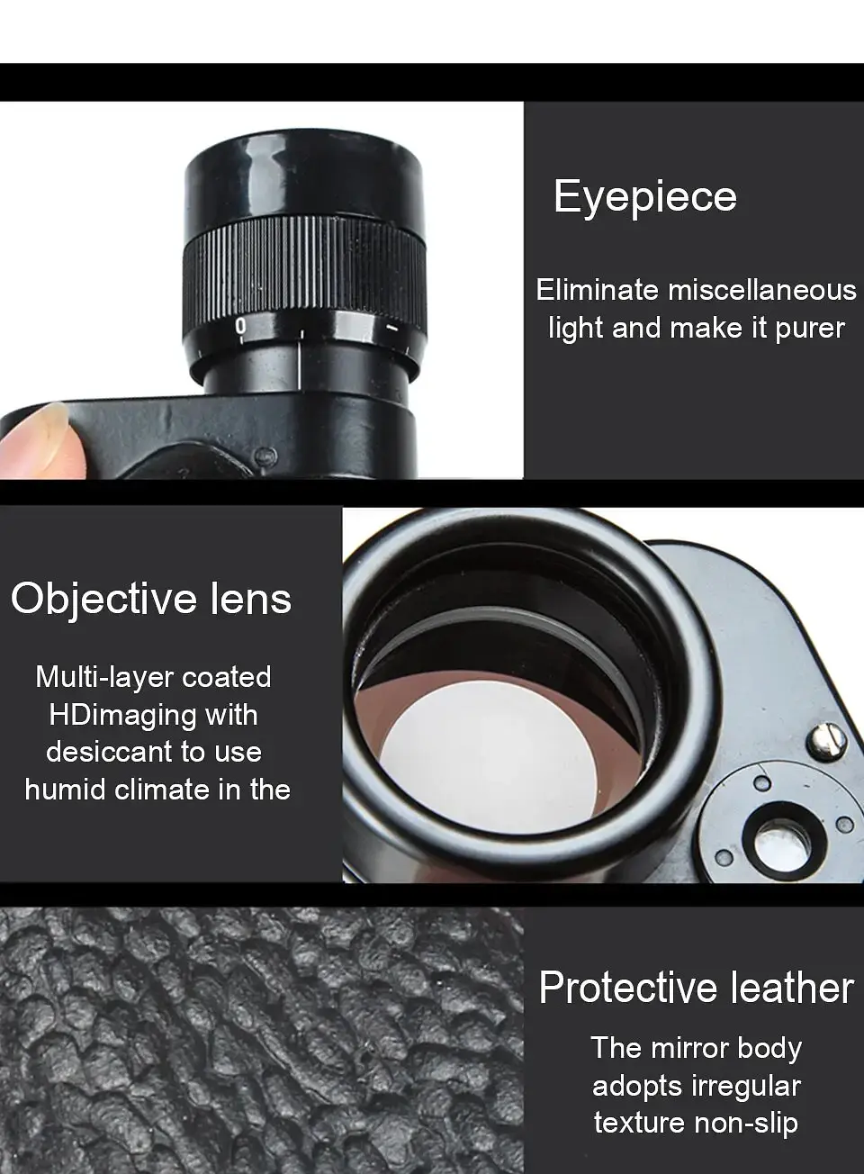 8x30 Military HD Binoculars – Metal Housing 16