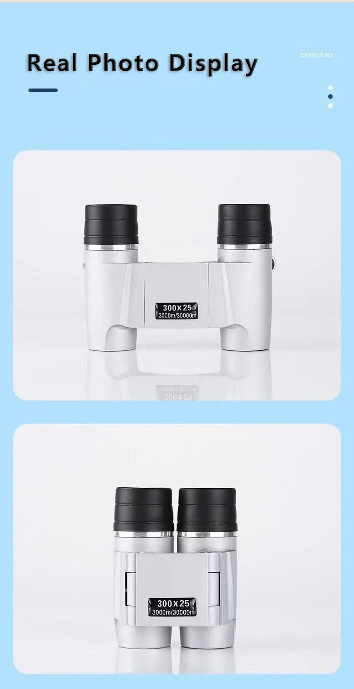 High-Power HD Binoculars – Waterproof Compact 25