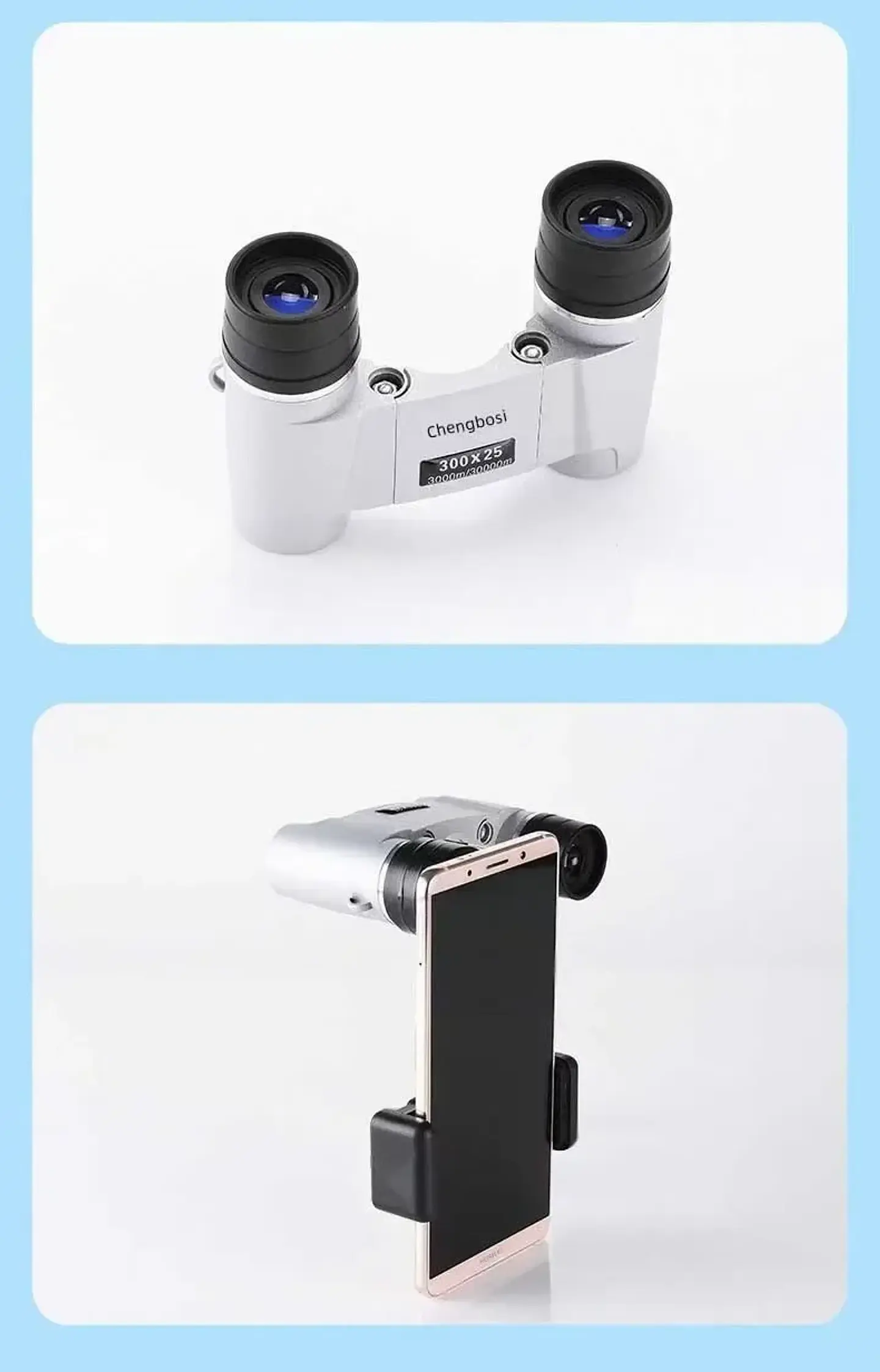 High-Power HD Binoculars – Waterproof Compact 27