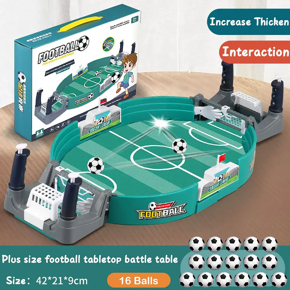 Tabletop Soccer Arcade Game – 2-in-1 Hockey 7