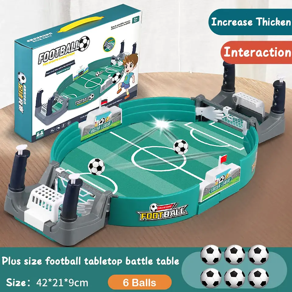 Tabletop Soccer Arcade Game – 2-in-1 Hockey 8