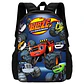 Cartoon Vehicle Backpack Set – Lunch Bag & Pencil - thumbnail 1