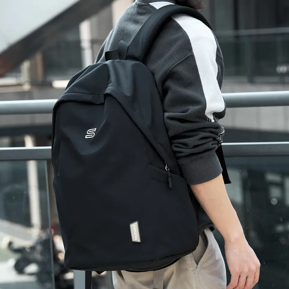 Minimalist Laptop Backpack – Waterproof Unisex 1