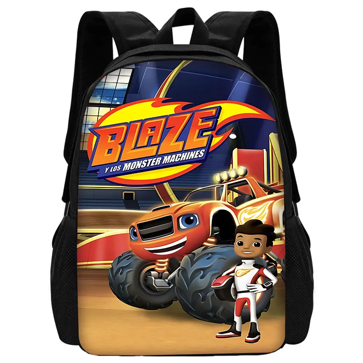 Cartoon Vehicle Backpack Set – Lunch Bag & Pencil 2