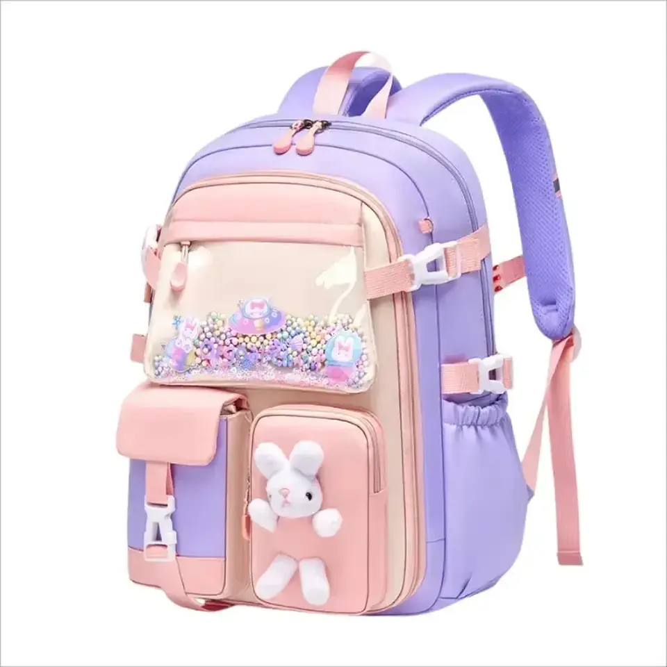 Kawaii Waterproof Schoolbag – Primary School Girls 5