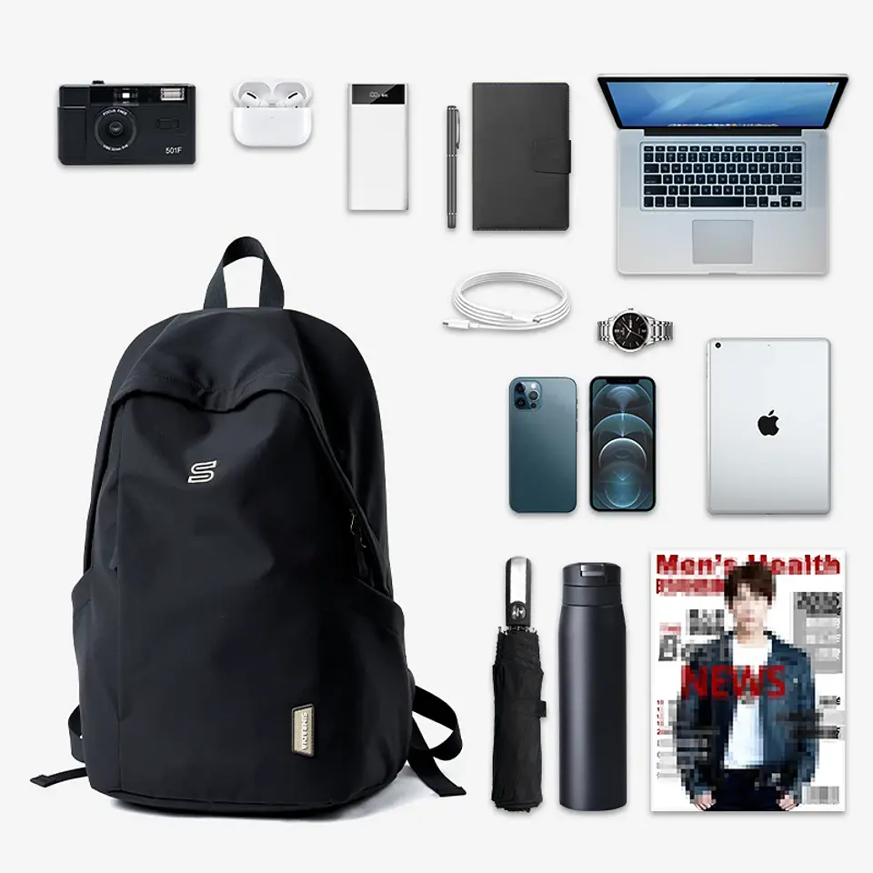 Minimalist Laptop Backpack – Waterproof Unisex 3
