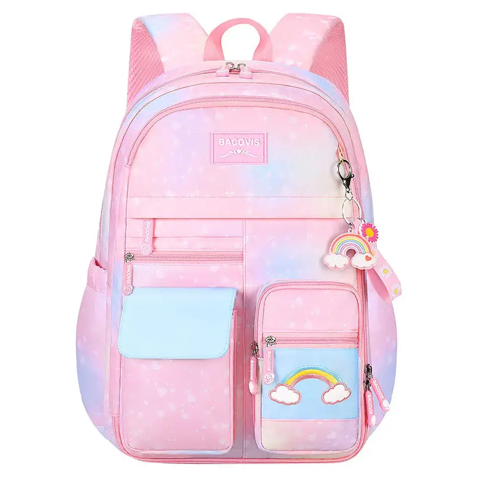 Cute Canvas Backpack for Girls – Large Capacity 6