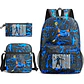 Lightweight Casual Backpack Set – 3 Pieces - thumbnail 5