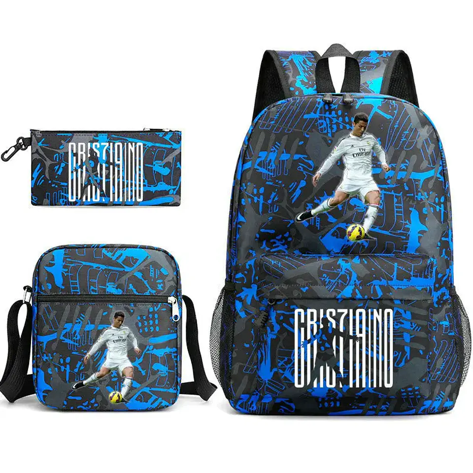 Lightweight Casual Backpack Set – 3 Pieces 6