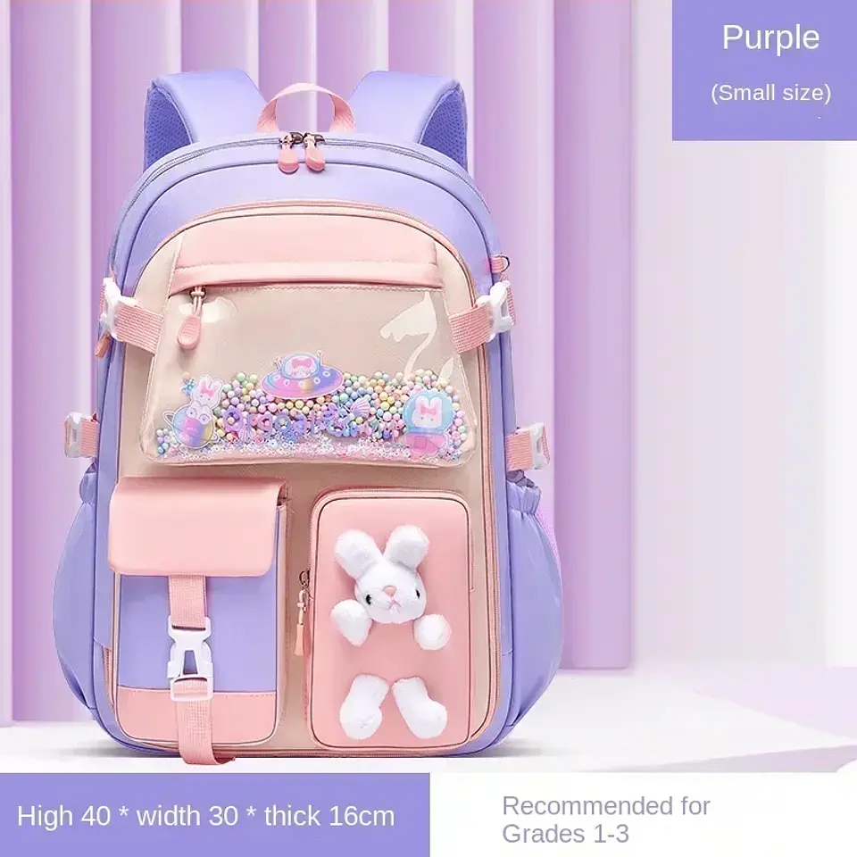 Kawaii Waterproof Schoolbag – Primary School Girls 10