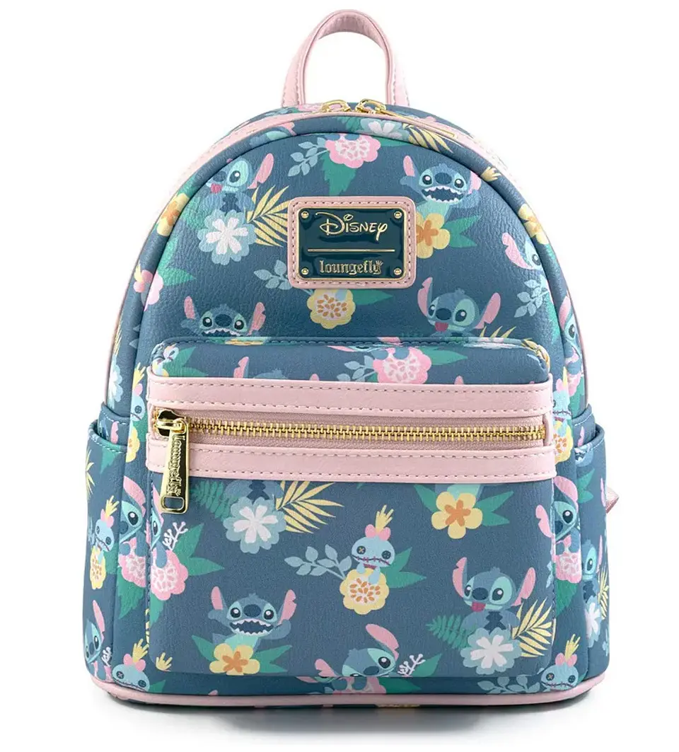 Tropical Cartoon Mini Backpack & Wallet Set 8