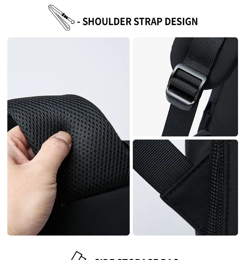 Minimalist Laptop Backpack – Waterproof Unisex 8