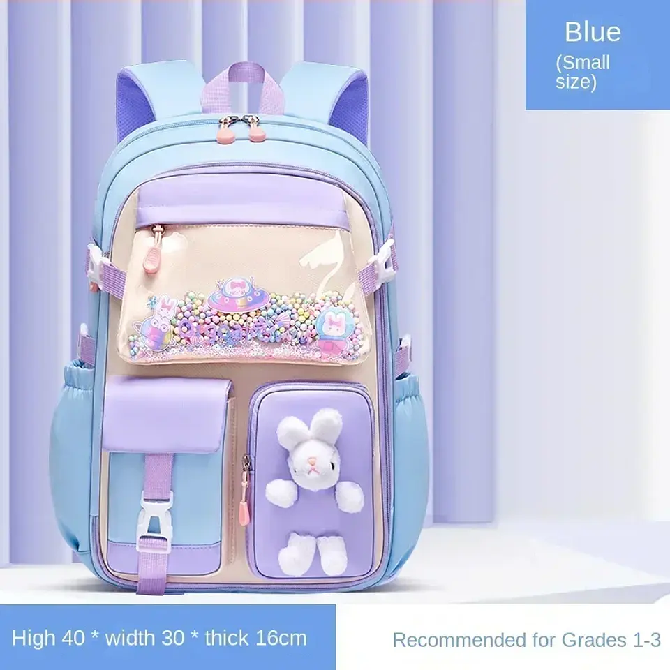 Kawaii Waterproof Schoolbag – Primary School Girls 11