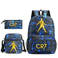 Lightweight Casual Backpack Set – 3 Pieces - thumbnail 8