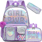 Aesthetic Girls Backpack Set – Lunch Box & Pencil - thumbnail 7