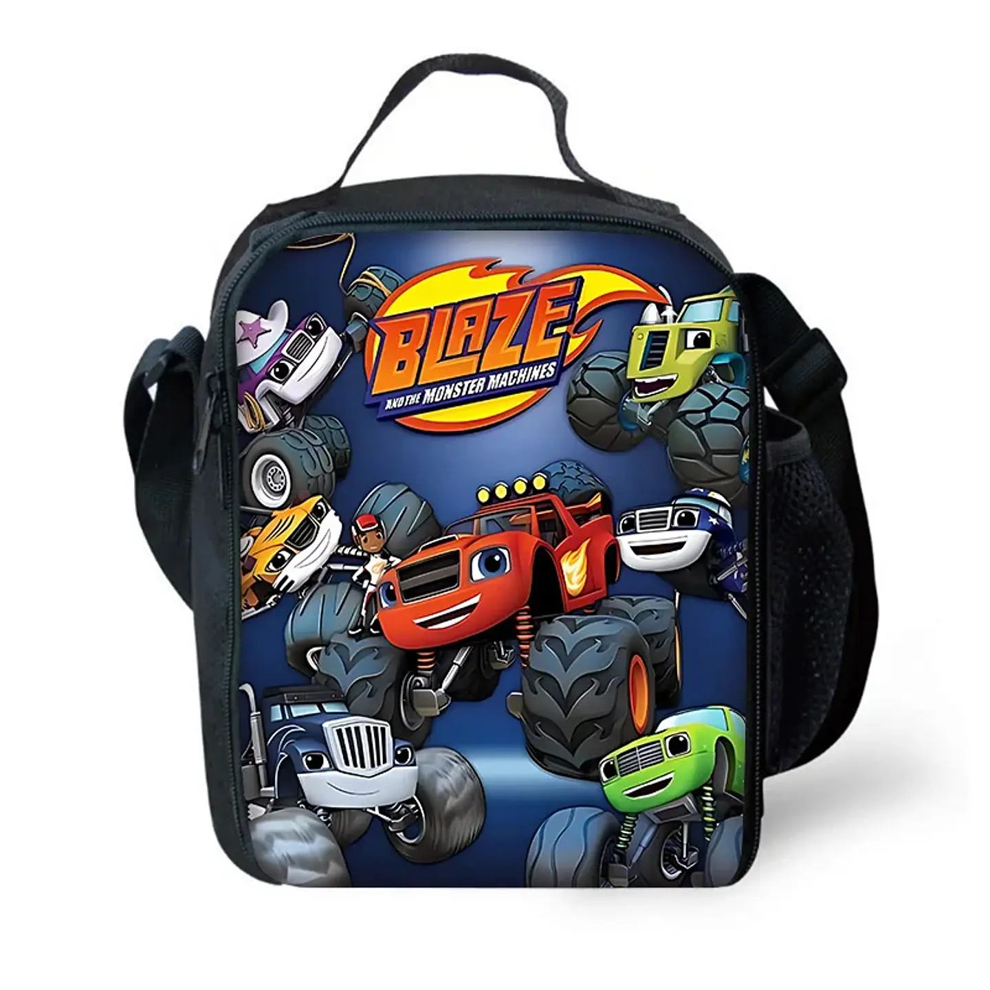 Cartoon Vehicle Backpack Set – Lunch Bag & Pencil 8