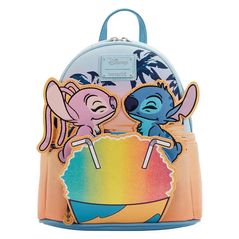 Tropical Cartoon Mini Backpack & Wallet Set 10