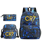 Lightweight Casual Backpack Set – 3 Pieces - thumbnail 10