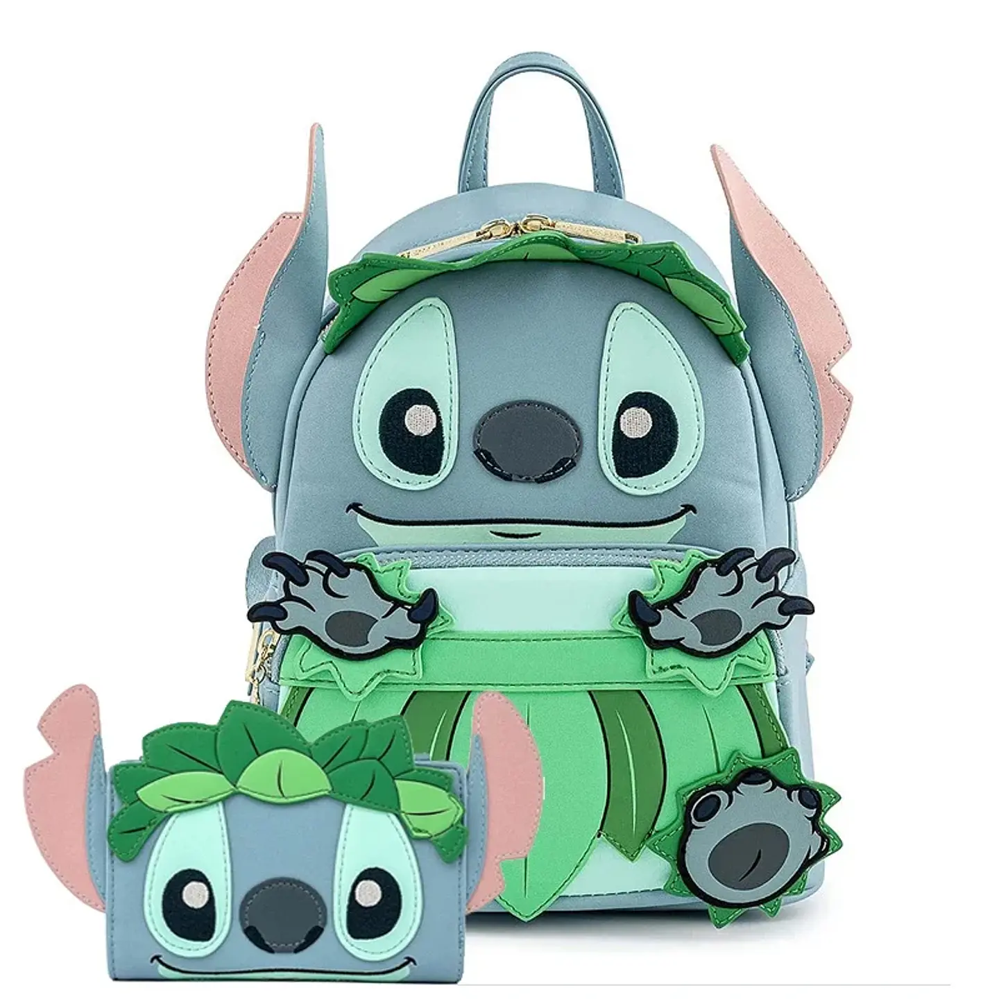 Tropical Cartoon Mini Backpack & Wallet Set 15