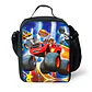 Cartoon Vehicle Backpack Set – Lunch Bag & Pencil - thumbnail 14