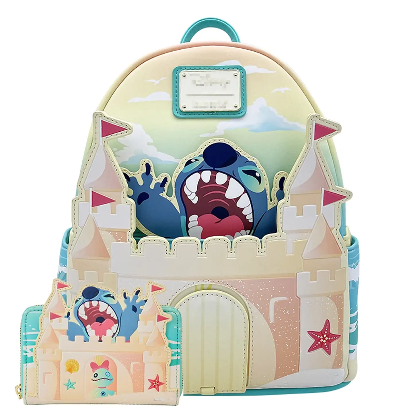 Tropical Cartoon Mini Backpack & Wallet Set 17
