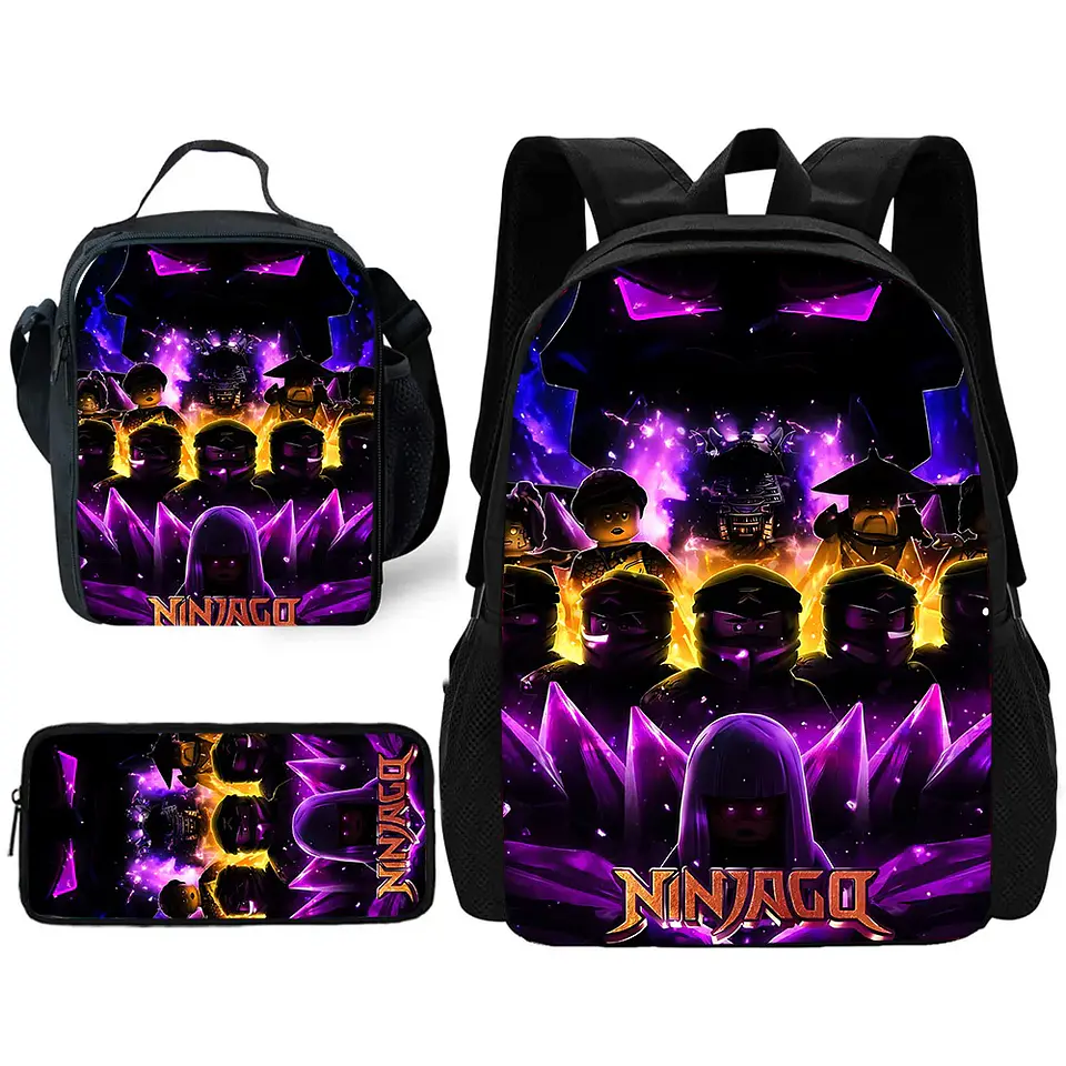 Action Hero Backpack Set – Lunch Bag & Pencil 21