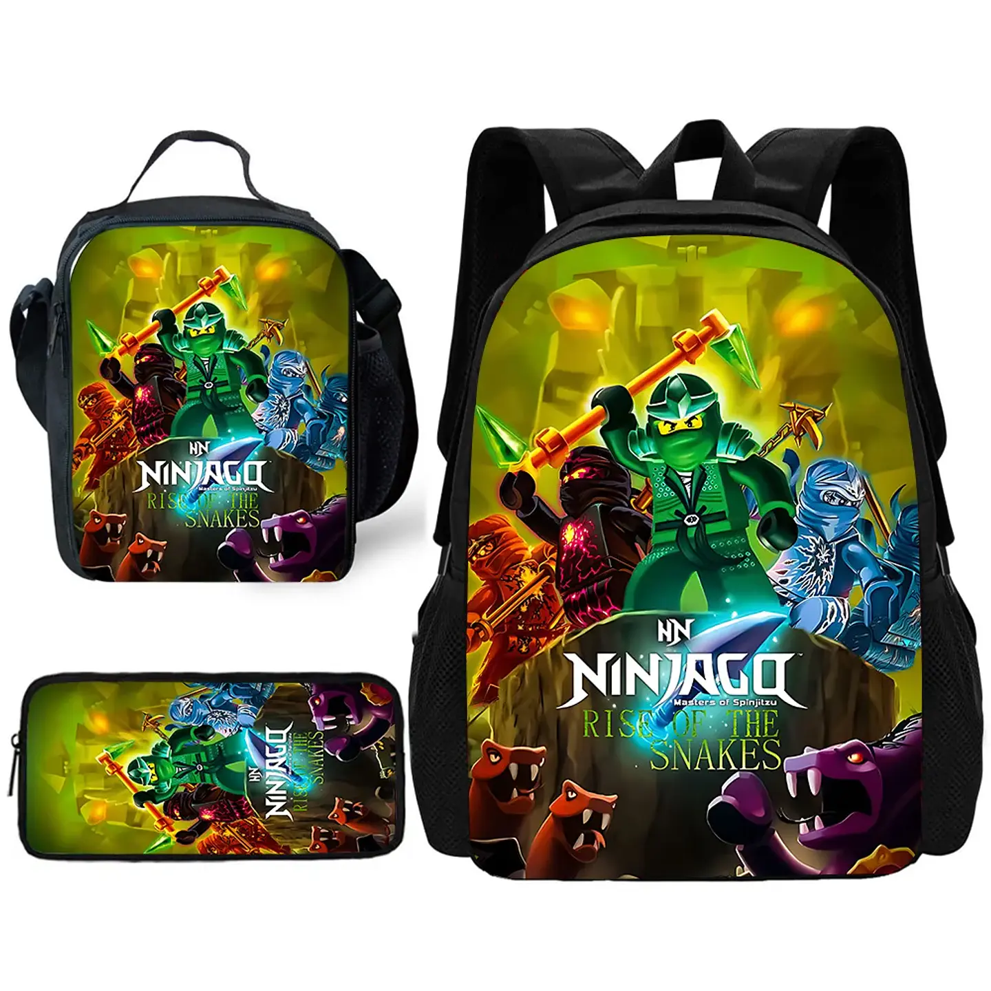 Action Hero Backpack Set – Lunch Bag & Pencil 22