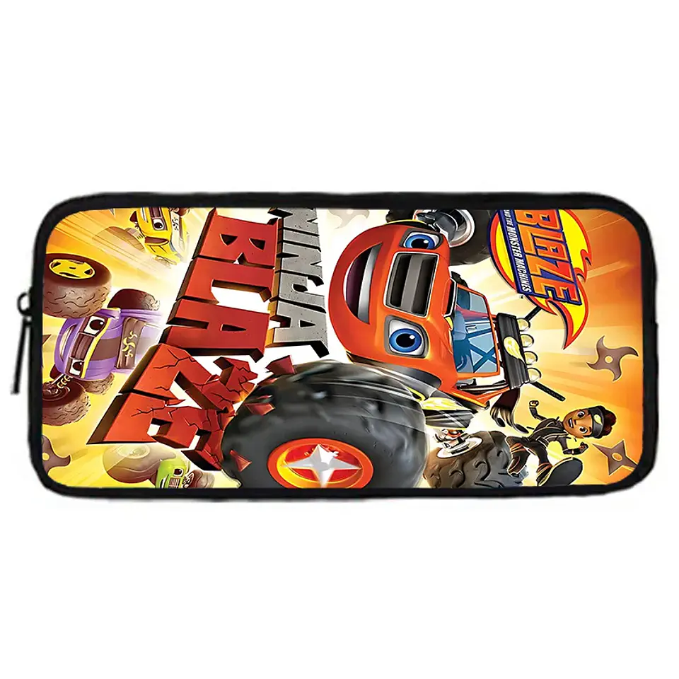 Cartoon Vehicle Backpack Set – Lunch Bag & Pencil 18