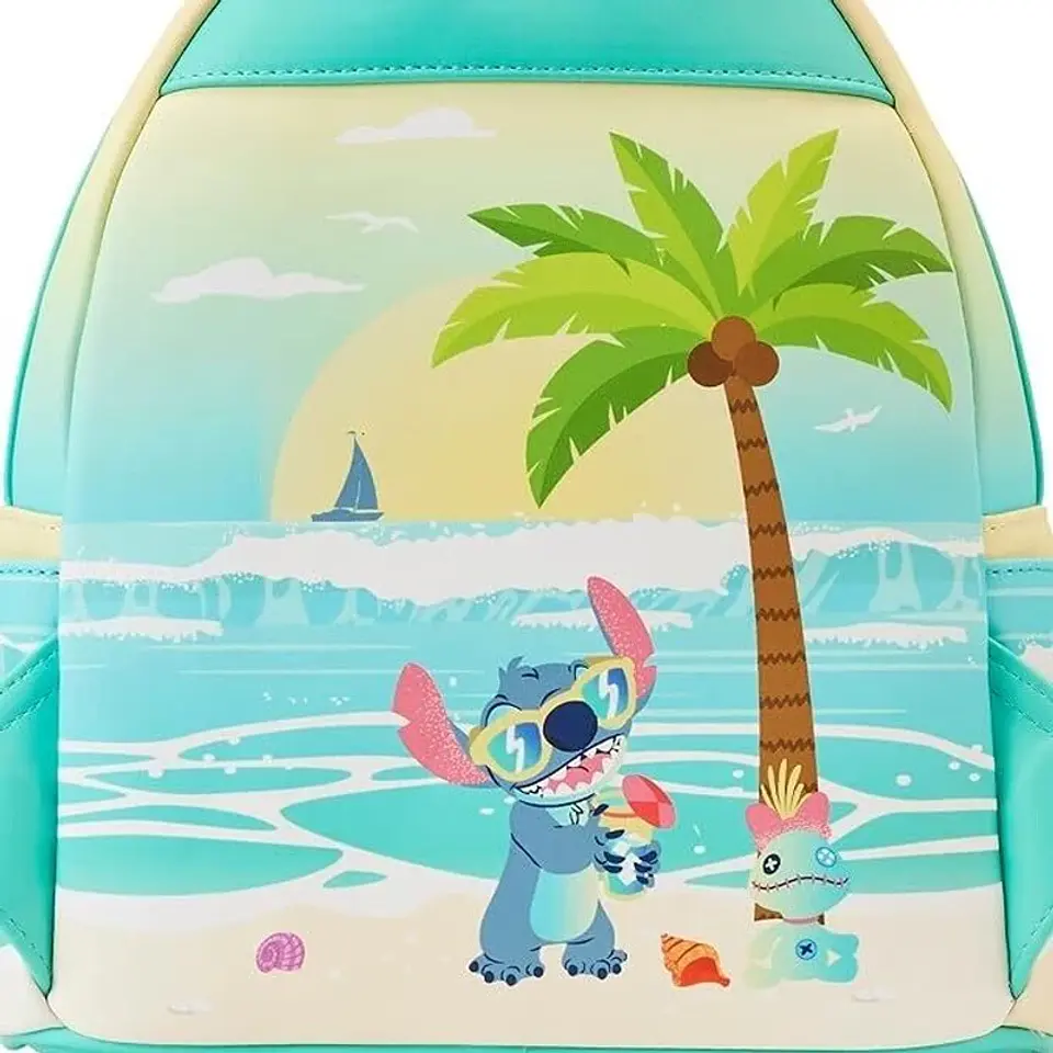Tropical Cartoon Mini Backpack & Wallet Set 25