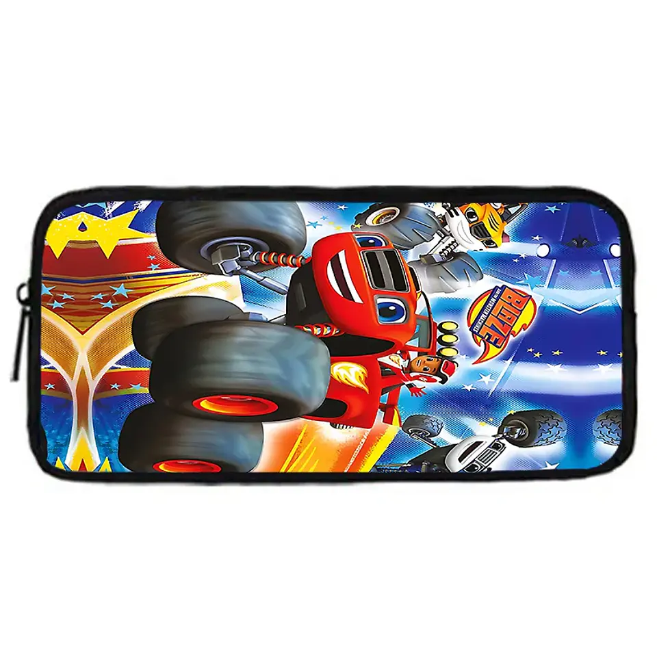 Cartoon Vehicle Backpack Set – Lunch Bag & Pencil 21