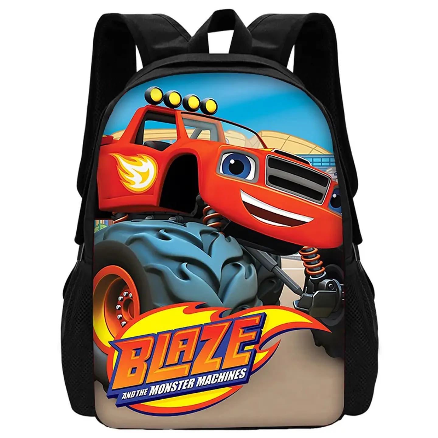 Cartoon Vehicle Backpack Set – Lunch Bag & Pencil 23