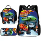 Cartoon Vehicle Backpack Set – Lunch Bag & Pencil - thumbnail 29