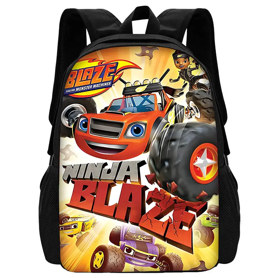 Cartoon Vehicle Backpack Set – Lunch Bag & Pencil 33