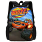 Cartoon Vehicle Backpack Set – Lunch Bag & Pencil - thumbnail 34