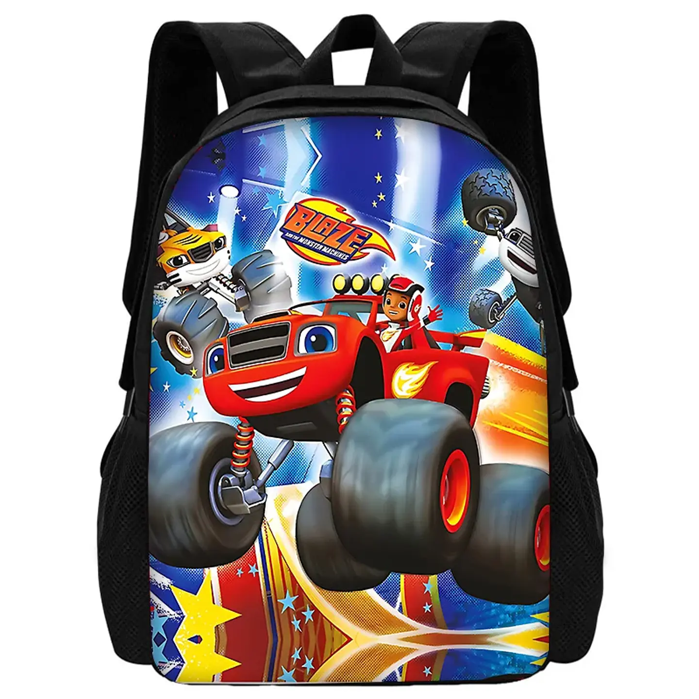 Cartoon Vehicle Backpack Set – Lunch Bag & Pencil 36