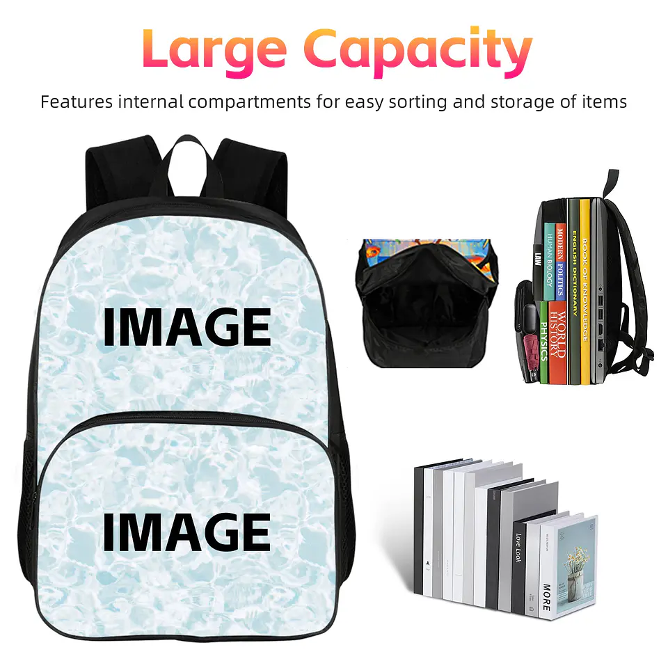 Gaming Adventure Backpack – Lightweight School Bag 33