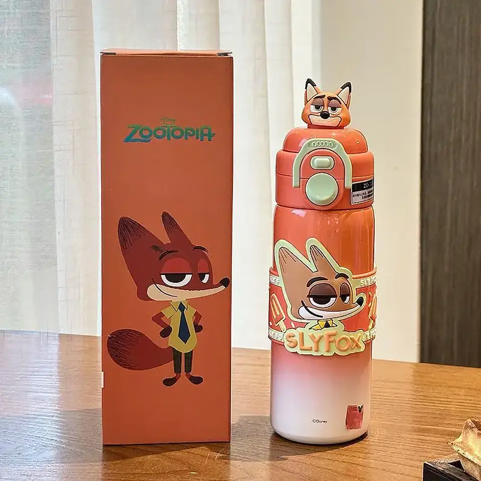 Animal Character Thermos Cup – Stainless Steel 6
