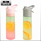 Spray Mist Water Bottle – 650ml with Straw - thumbnail 10