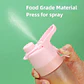 Spray Mist Water Bottle – 650ml with Straw - thumbnail 17