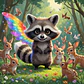 The Raccoon Who Wanted to Fly – Illustrated Ebook - thumbnail 3