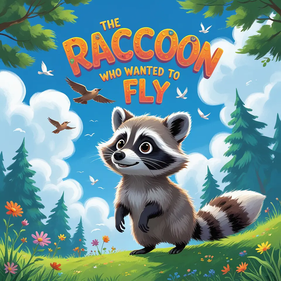 The Raccoon Who Wanted to Fly – Illustrated Ebook 4