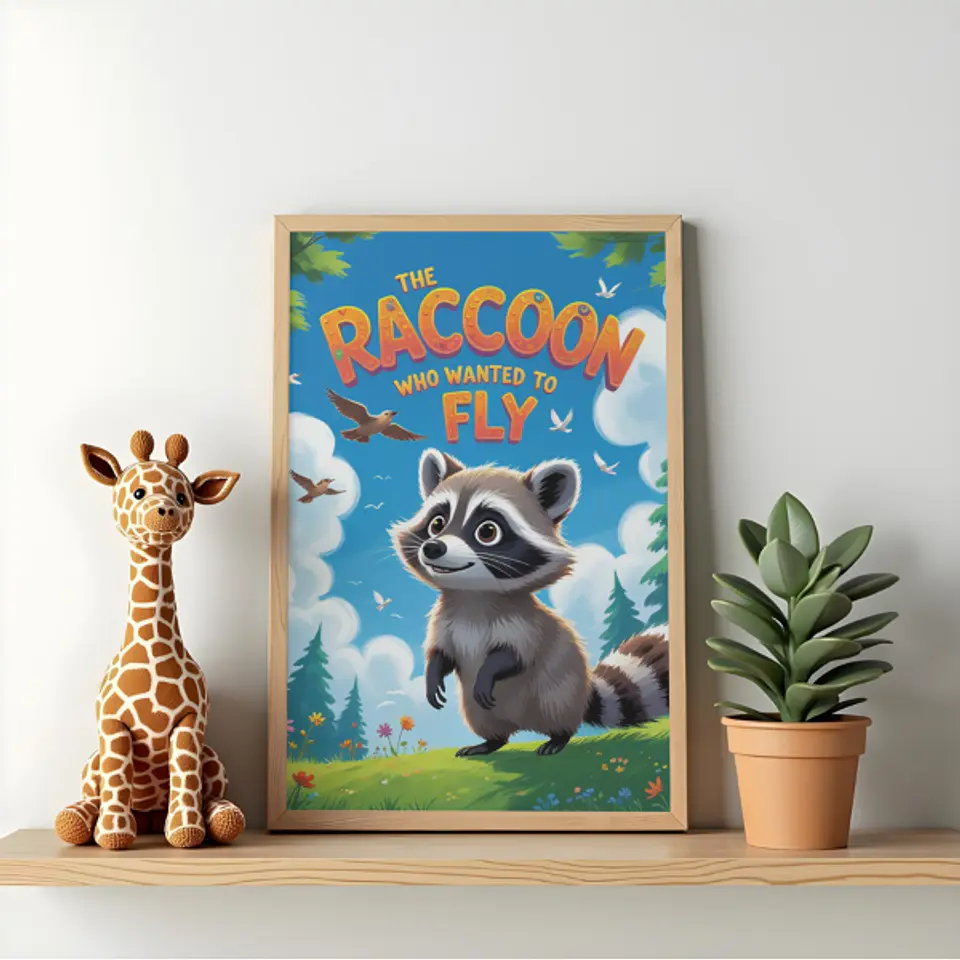The Raccoon Who Wanted to Fly – Illustrated Ebook 2
