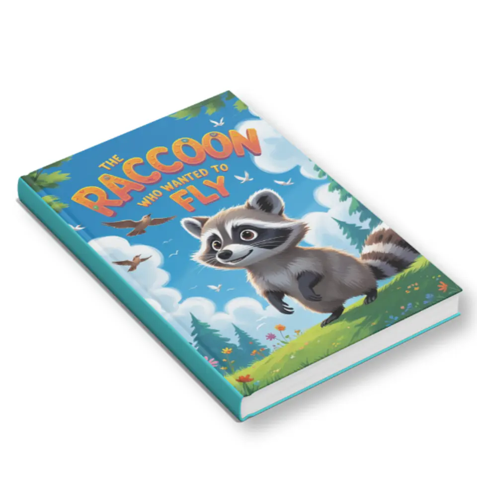 The Raccoon Who Wanted to Fly – Illustrated Ebook 1