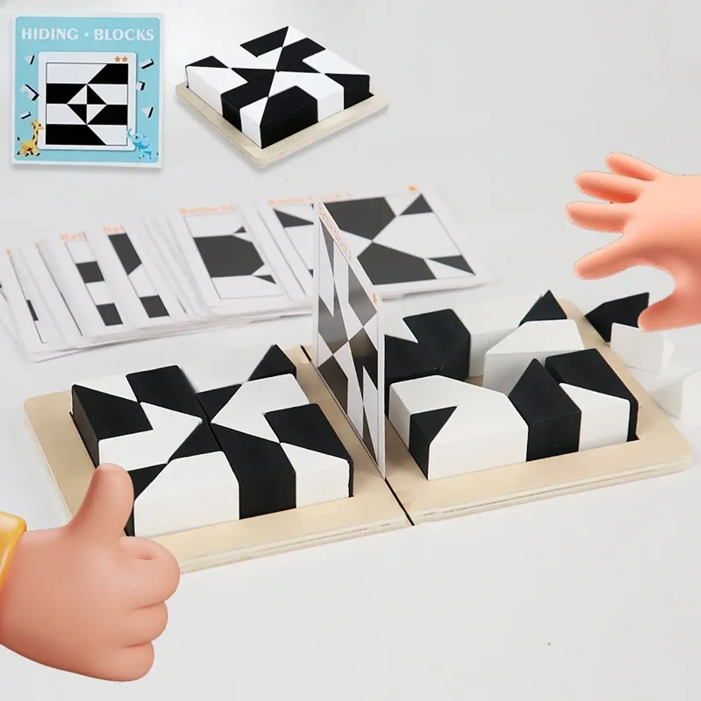 Geometric Shape Puzzle – Two-Player Brain Game 1