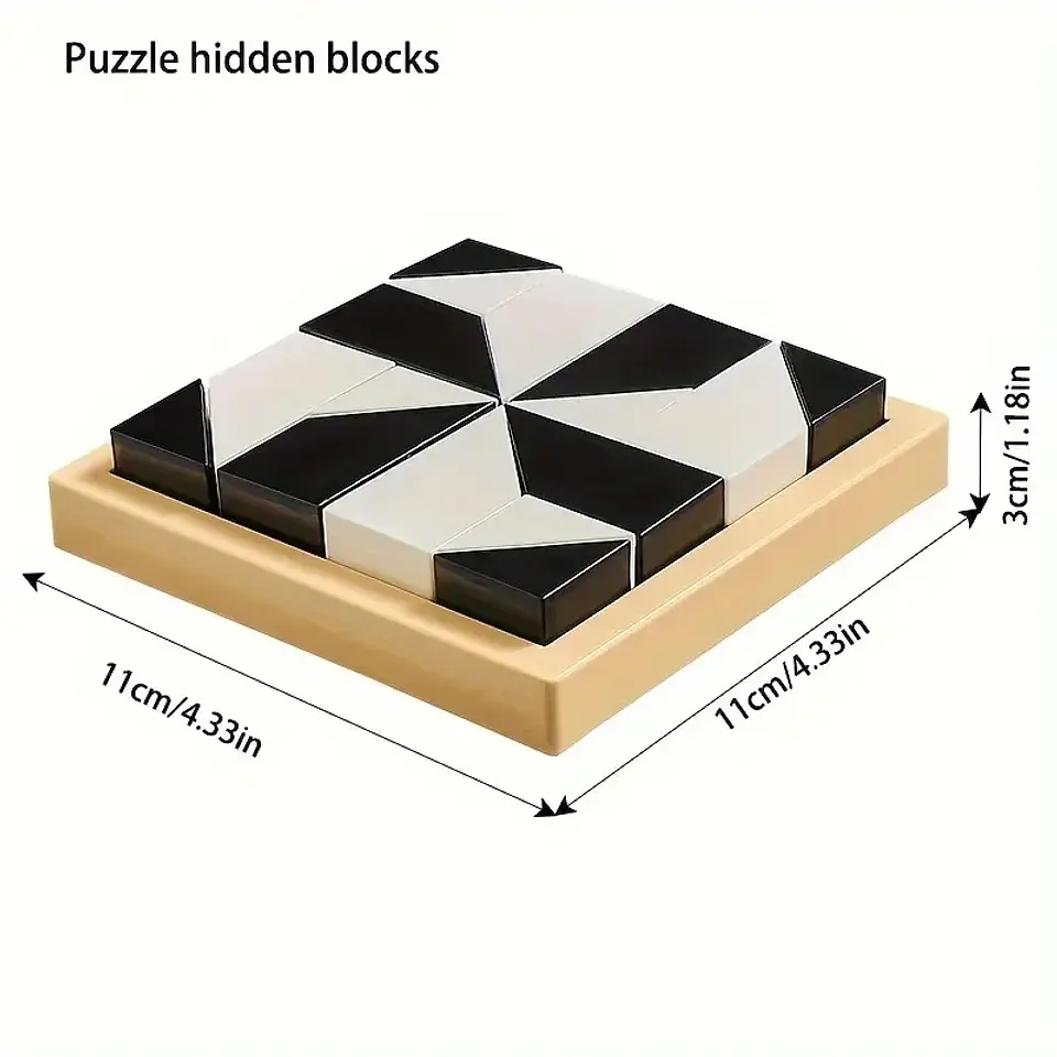 120-Level Hidden Block Puzzle – Logic Toy 6