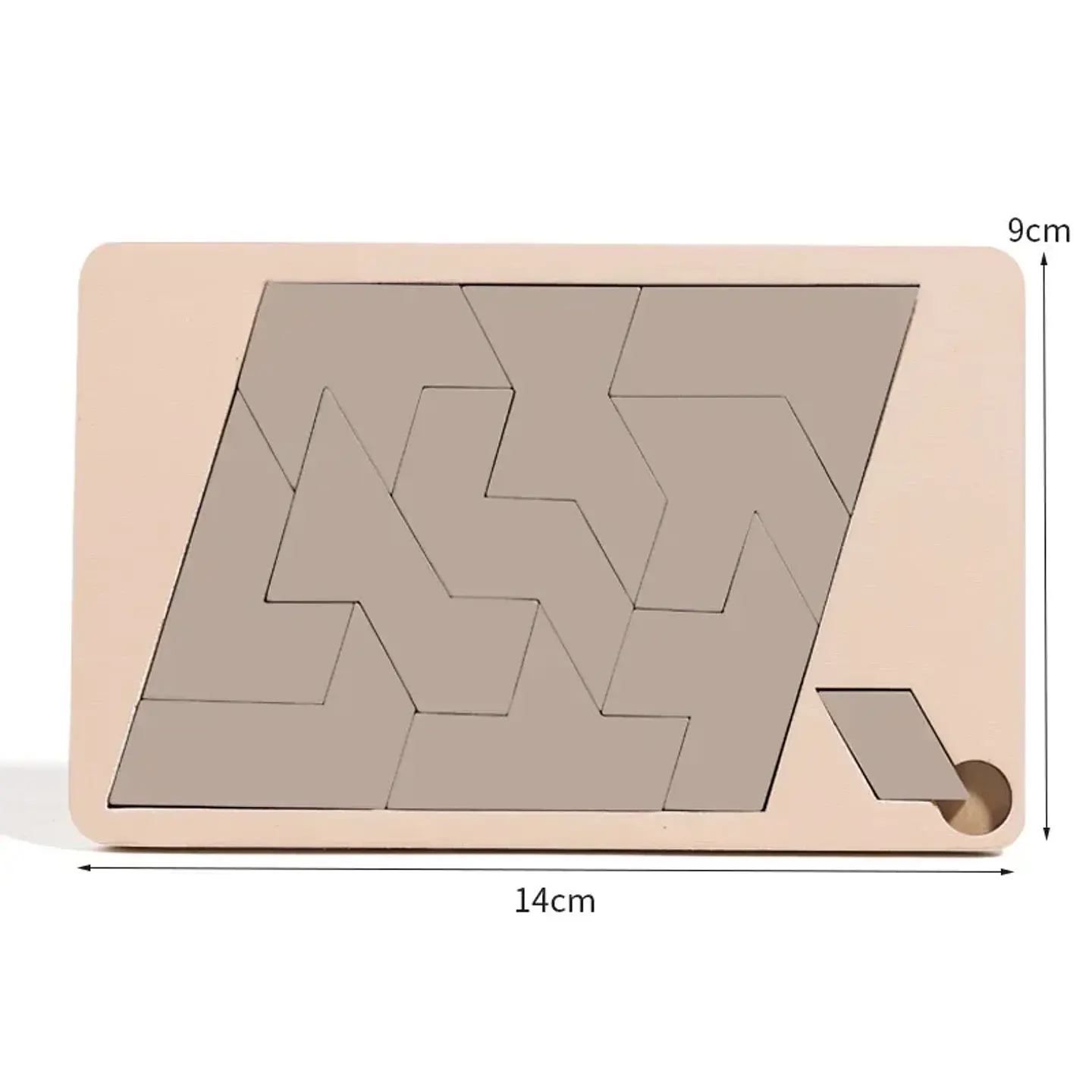 3D Wooden Puzzle Blocks – Early Childhood Logic 6