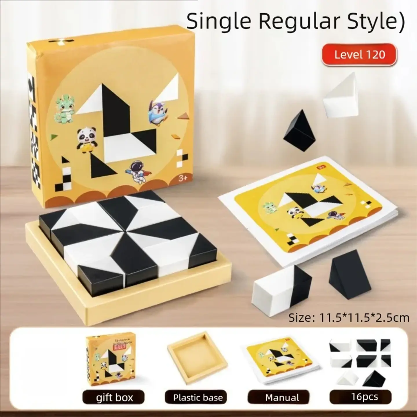 120-Level Hidden Block Puzzle – Logic Toy 7